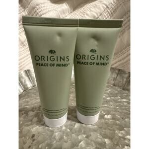 (2)ORIGINS Peace Of Mind Moisturizing Hand Cream 2.5oz NWOB